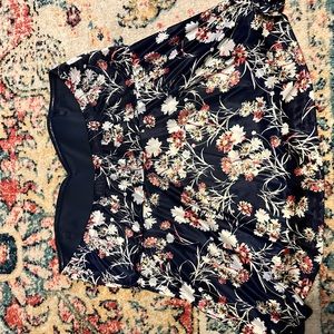 Strapless Silk Top
